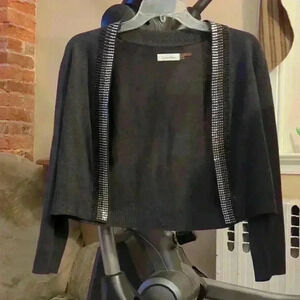 Calvin Klein, medium black coat